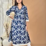 Women’s Rayon Printed Long Frock