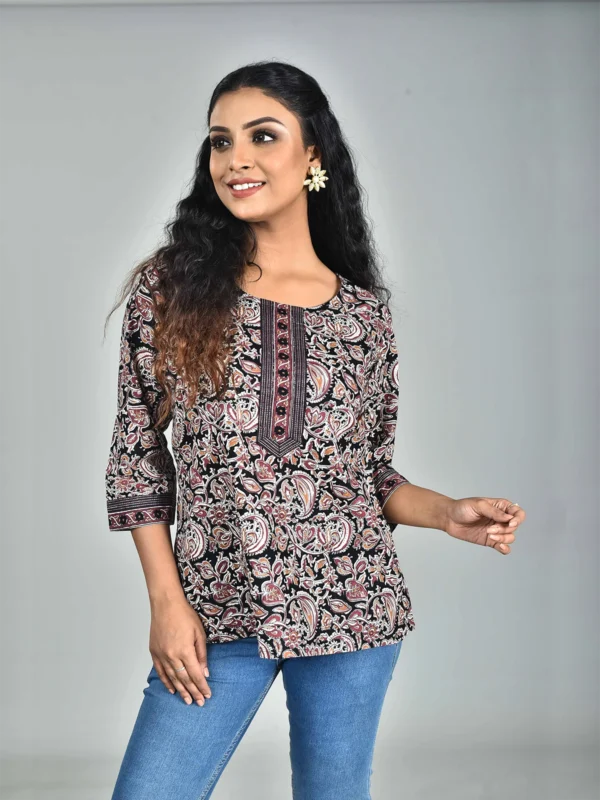 Women’s Cotton Printed Short Top